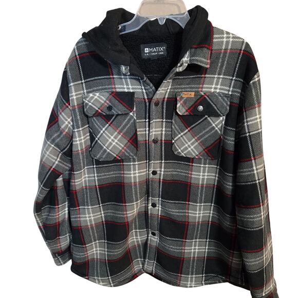 Men's Large 42 44 Coats Jackets Hoody Long Sleeve Winter Wholesale Bulk Lot of 2 - Picture 2 of 5